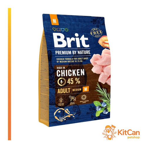 Brit Premium By Nature Adult Medium 3 Kg