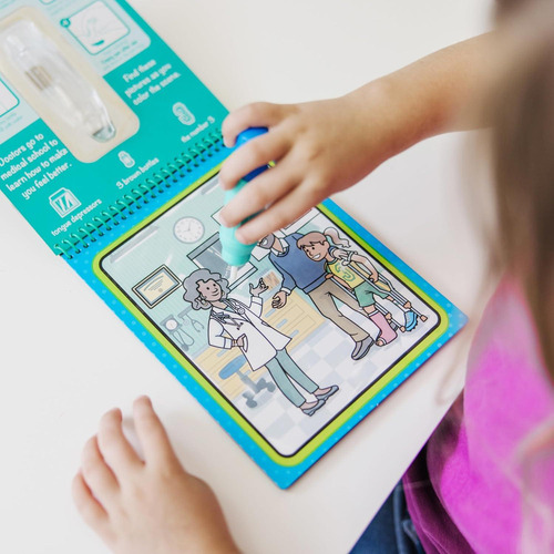 Melissa & Doug Water Wow! Bloc Ocupaciones Reutilizable