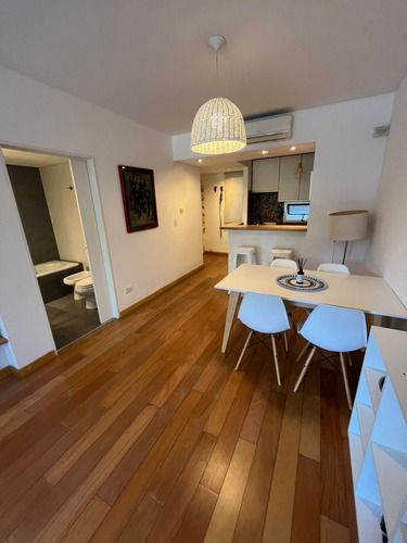 Alquiler Departamento - Zona Nuñez A Metros De Libertador - 2 Ambientes C/ Balcon Terraza + Parrilla - Amoblado - Luminoso - Cochera Incluida. Amenities: Pileta