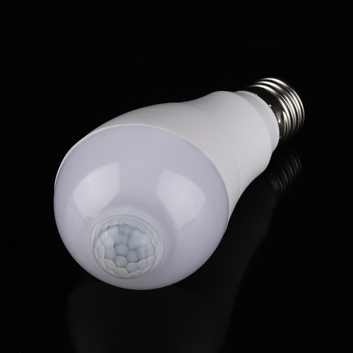 Bombilla Led Con Sensor De Movimiento, Cabezal De Detección