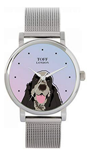 Reloj De Ra - Reloj De Ra - Grey Cocker Spaniel Dog Watch