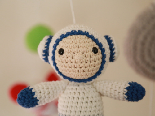 Astronauta Amigurumi Crochet Artesanal Tejido Crochet