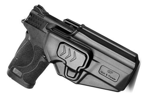 Funda Holster 9mm 380 Ez M & P Shield Kydex Owb Clip Ajustab