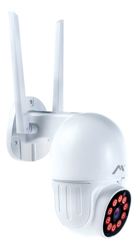 Cámara De Vigilancia Robotizada Mitzu Msc-2020 360° Blanco