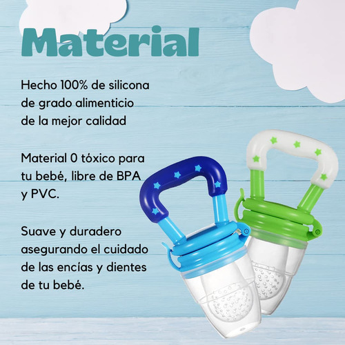 Juego De 4 Comederos For Bebé, Chupete For Bebé - Bolsa De
