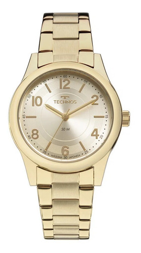 Relógio Feminino Technos Boutique Dourado A Prova D'água