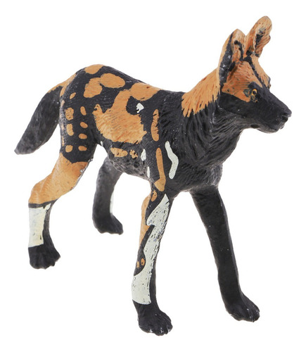 . Animal Selvagem Figura Brinquedo Africano Selvagem Cão