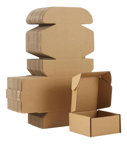 Qilery 60 Pcs 4x 4 X 2 Pulgadas De Envío De Envío Pequeñas