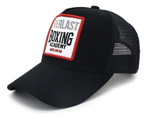 Everlast Gorra Unisex - Cap Negro