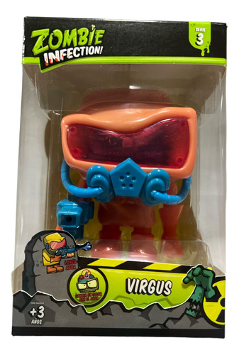 Muñeco Virgus- Zombie Infection- Serie 3- Faydi 11 Cm