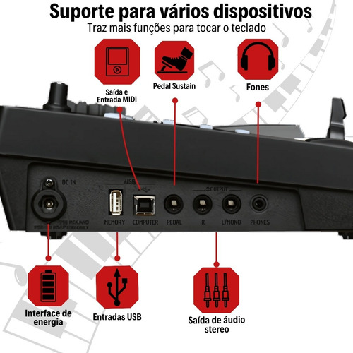 Teclado Sintetizador Roland Xps10 61 Teclas Original