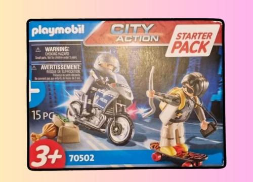 Playmobil 70502 Set De Policía