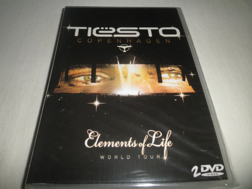 Dvd Doble De Dj Tiesto - Elements Of Life (venezuela 2008)