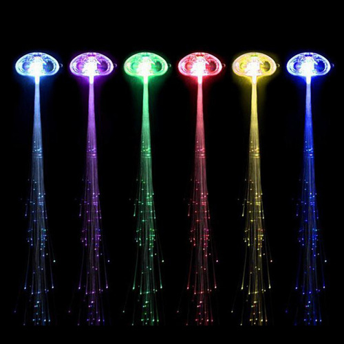 Trenzas Coloridas Que Emiten Luz Led Para Bailar Y Animar,