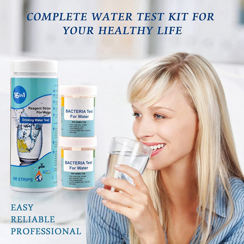 Kit Completo De Análisis De Agua 17 En 1 Para El Hogar, 100