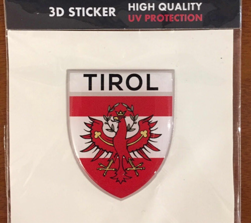 Sticker Adhesivo 3d - Tirol (austria)