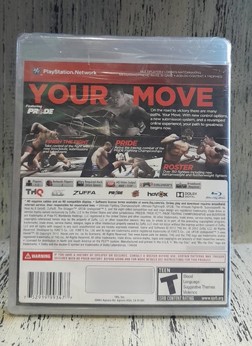 Ufc 3 Undisputed - Fisico - Ps3 (Usado)