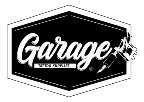 Maquina Pen Para Tattoo Tatuar Garage Slim Cartuchos Premium Negro