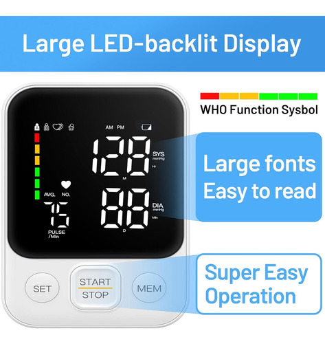 Esfigmomanómetro Manual Shenzhen Jamr C02 Con Pantalla Led