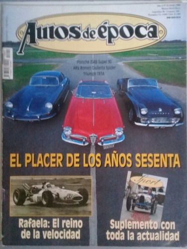 Revista Autos De Epoca/ N 11 Chevy Camaro Etc/1998