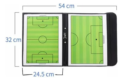 I Prancheta Tática Magnética Futsal (salón) - Imã/ Caneta.