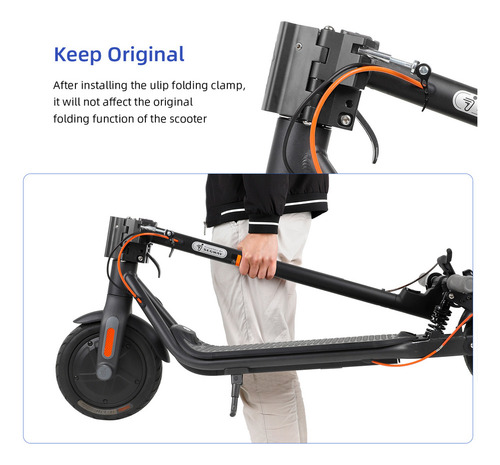 Abrazadera Plegable, Accesorio Vertical, Candado Universal P