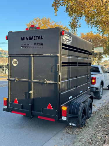 Trailer Minimetal Para 2 Caballos Homologado