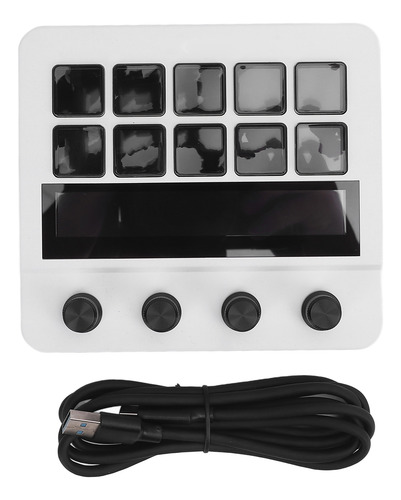 Painel Lcd Personalizável Do Stream Controller Deck De 10 Te