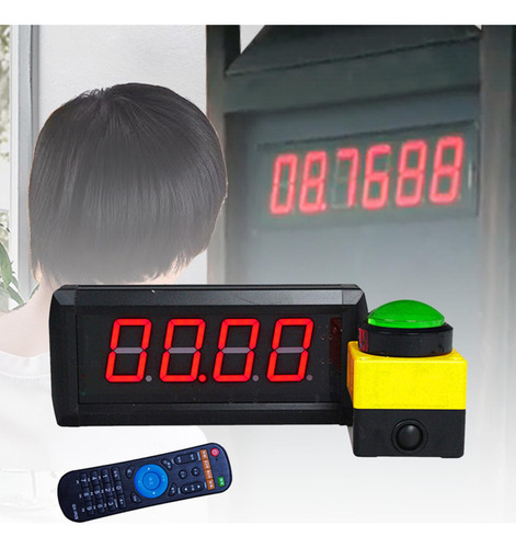Temporizador Digital Pantalla Led Ligera 15m Tamaño