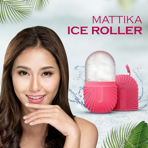 Rodillo De Hielo For Rostro Y Ojos, Brillo Natural Y