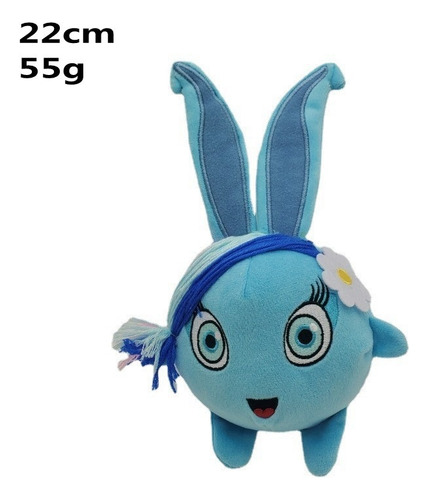 5pcs Peluche De Sunny Bunnies Con Luz Y Salto Ckeng