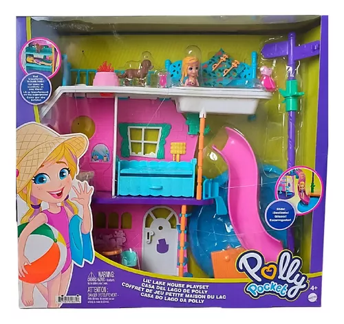 Polly Pocket Casa Do Lago Da Polly - Mattel