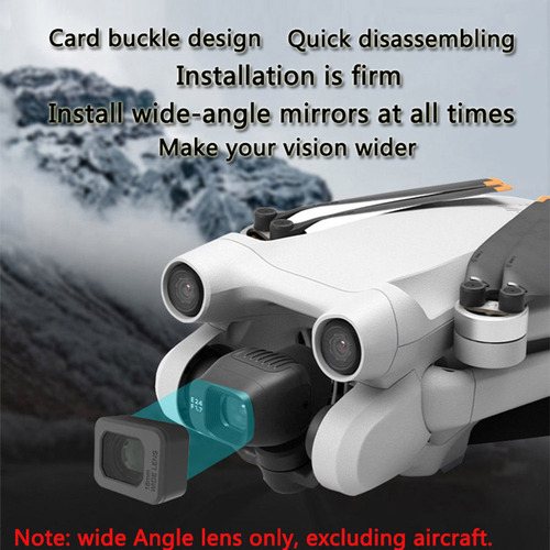 . Filtro De Grande Angular De Drone Para Dji Mavic Mini3 Pro