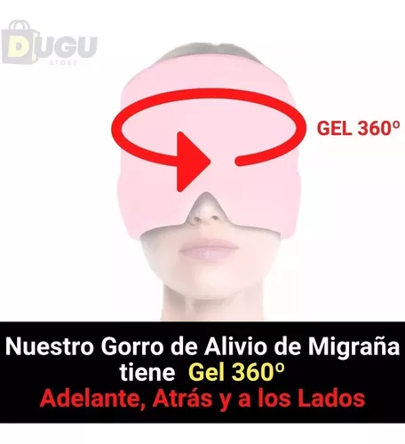 360 THERAPY Gorro de Gel Sólido 360º THERAPY® para Alivio de Migraña