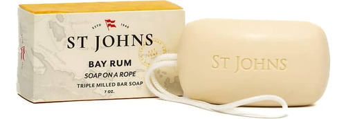 Sabonete De Rum St Johns Bay Em Uma Corda | Sabonete Masculi