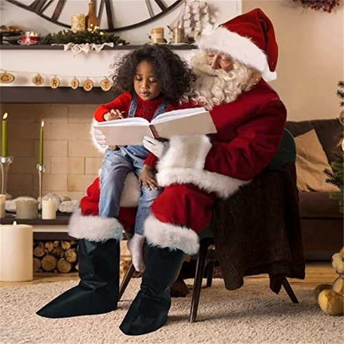 . Disfraz De Papá Noel, 9 Piezas De Ropa Completa D