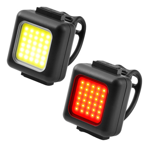 3 Luz Trasera Para Faro De Bicicleta, Luz Delantera Y