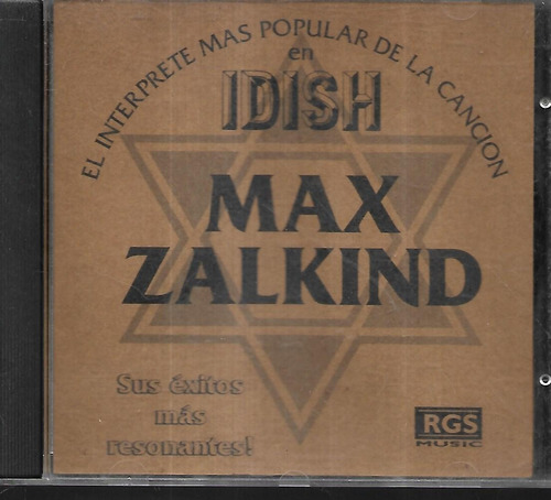 Max Zalkind Album Sus Exitos Mas Resonantes Sello Rgs Cd