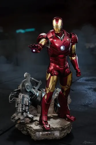 Hot Toys Iron Man Mark Iii Diecast 2.0 Homem De Ferro Mark 3