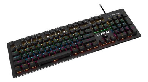 Teclado Gamer Msi Forge Gk300