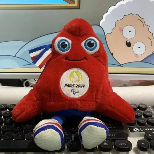 Nuevo Phryges Paris 2024 De 2 Piezas Con La Mascota ParalĂmp
