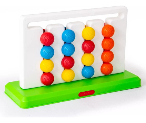 Brinquedo Didático Trilha De Cores Colorido Poliplac