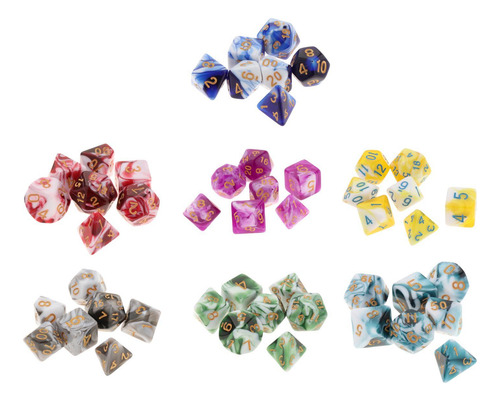 4 X 7 Piezas De Accesorios De Dados 011 011 011 Multi