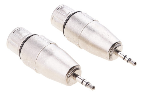 A Adaptador De 3 Pines Mini Macho Trs A Xlr De 3,5 Mm, 4