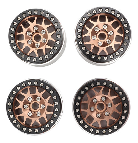Llantas Cnc Beadlock Para Coche Axial Scx10 Rc