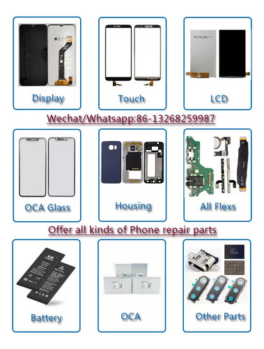 P0m Para Montagem De Tela Lcd Infinix Hot 30i X669, X /