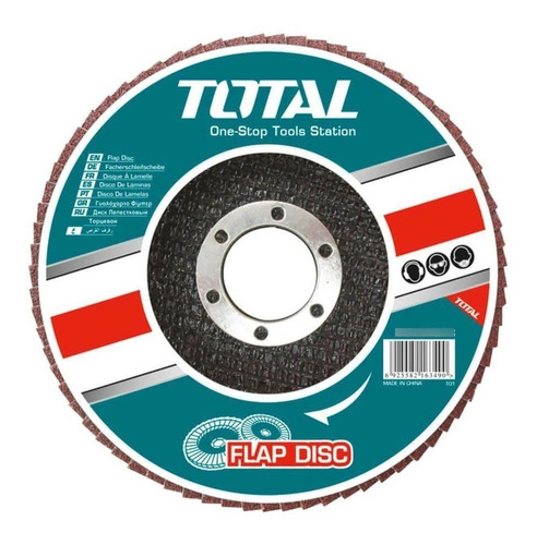 Disco Flap P/metal 4 1/2'' 115mm G60 Total Tac631152 | Ed