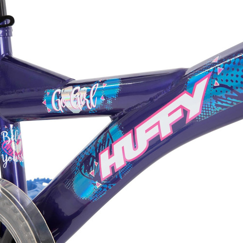 Bicicleta Huffy Rodada 20 Niñas Con Pie De Apoyo Go Girl Color Multicolor Tamaño Del Cuadro 20