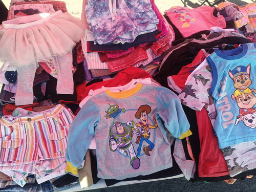 Lote De Ropa Americana Premium Bebes Y Niños 100 Pzas Varios (Usado)