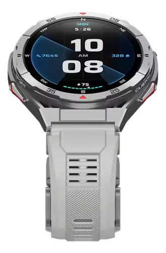 Reloj Smartwatch X2 Gps Integrado Amoled Táctico Brújula Gris Gris